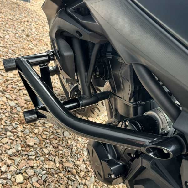 Crash Cage Engine Guard Crash Bar Pads Kawasaki Z650 (2017-2024) Stunt