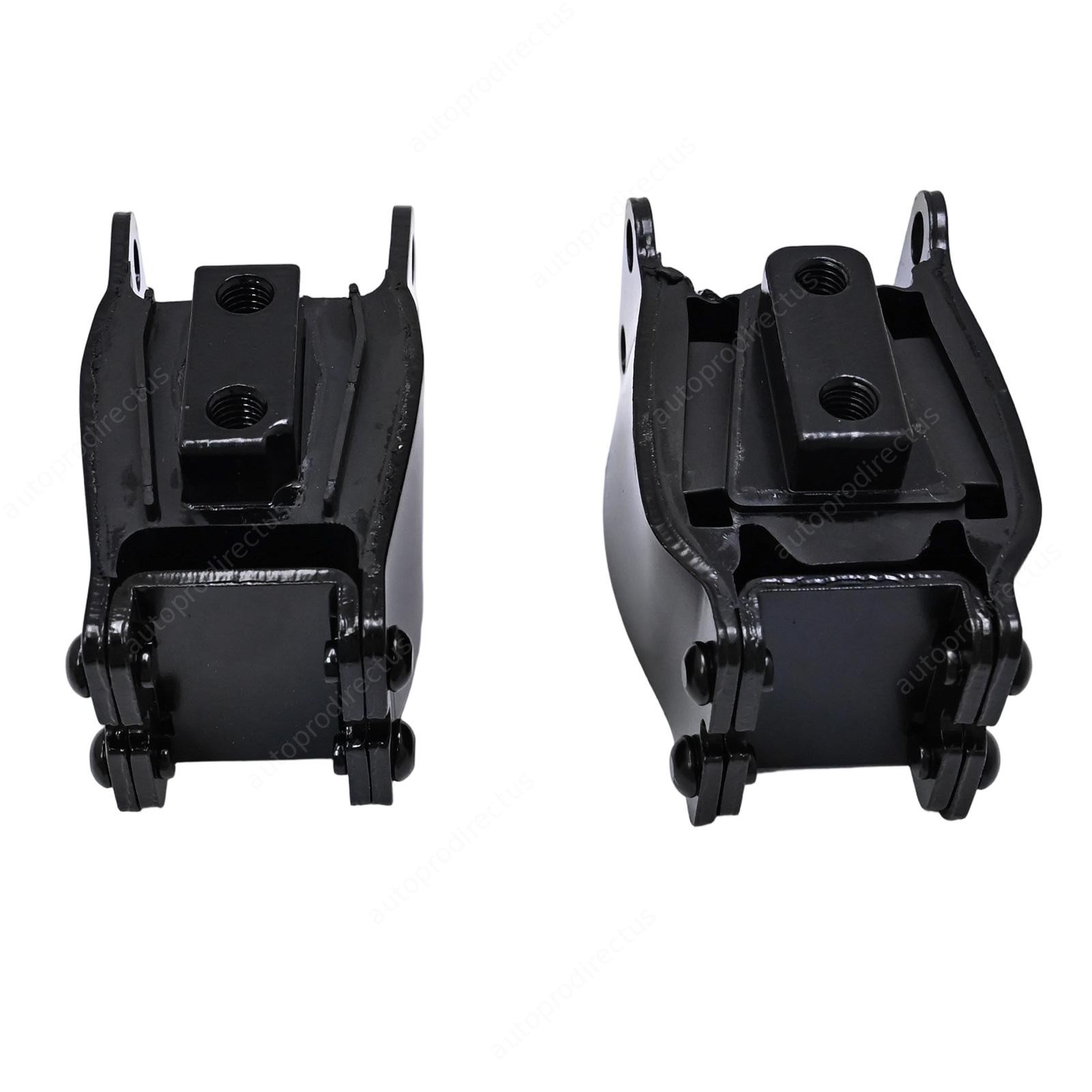 2PCS Front + Rear Isolators Engine Motor Mount For Harley Davidson Dyna 1991-17