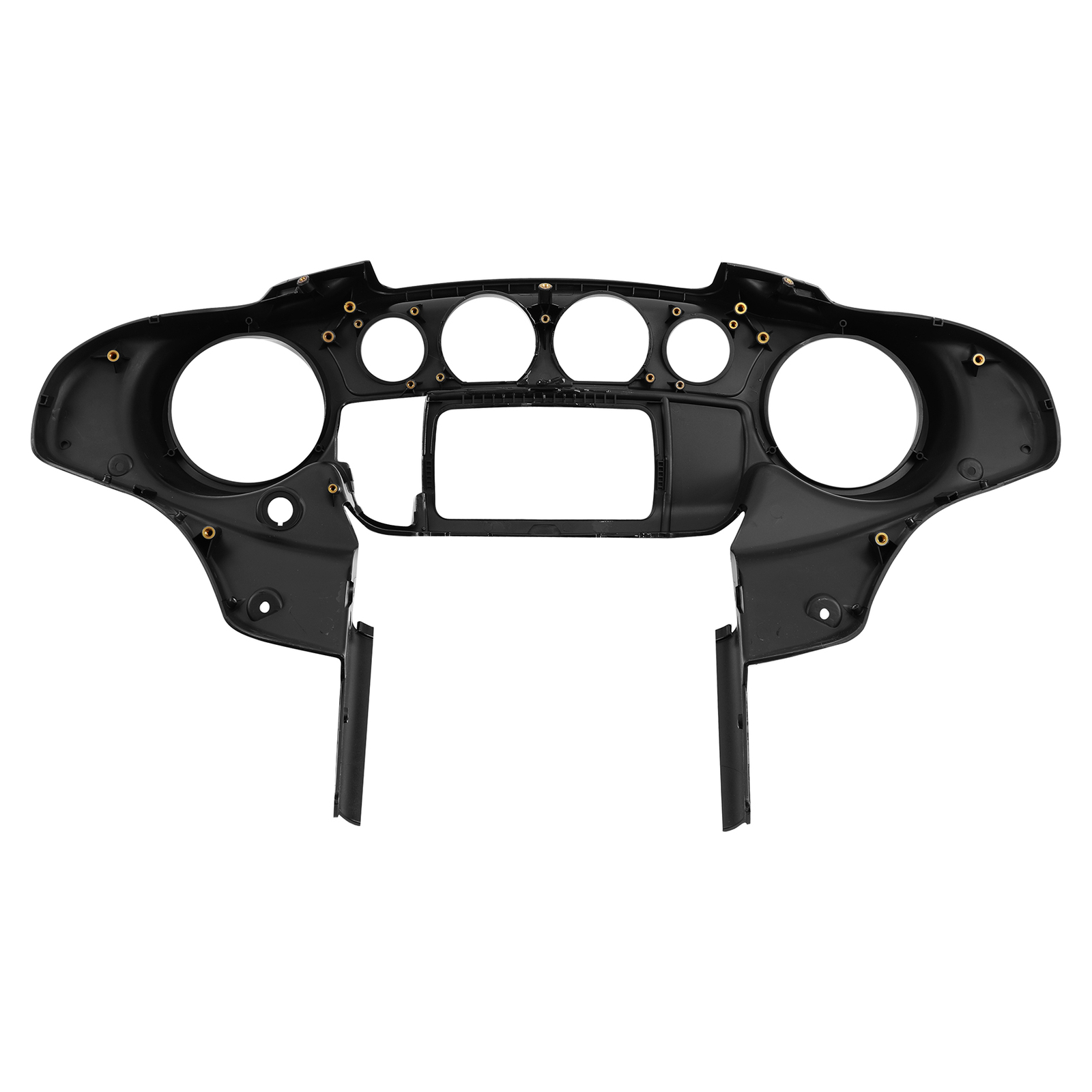 Vivid Black Batwing Inner Fairing Fit For Harley Touring Street Glide 2014-2024