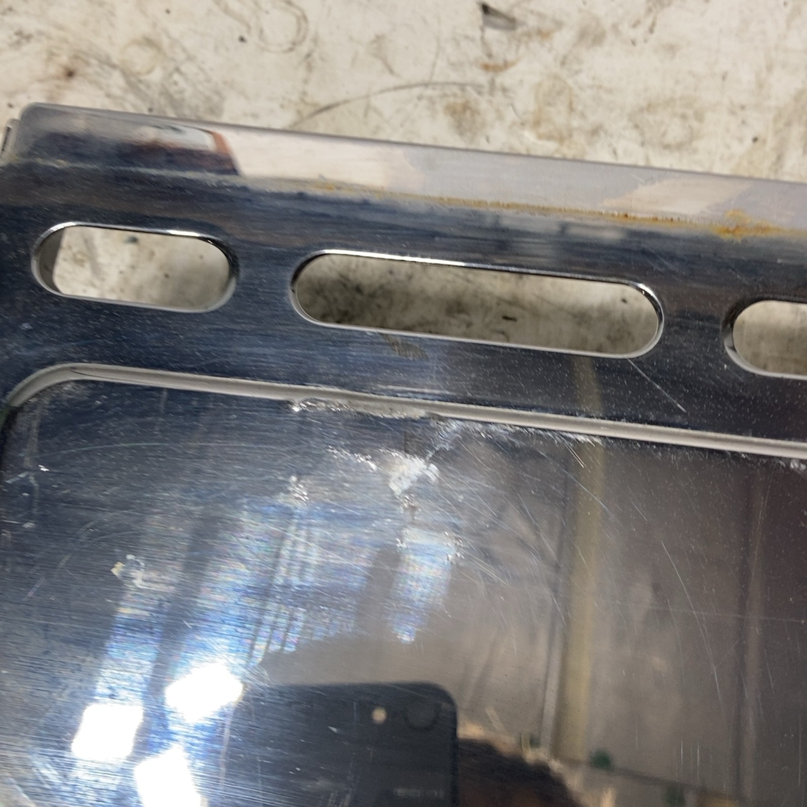 Harley 91-95 Dyna 82-99 XL Sportster OEM Chrome Battery Side and Black Top Cover