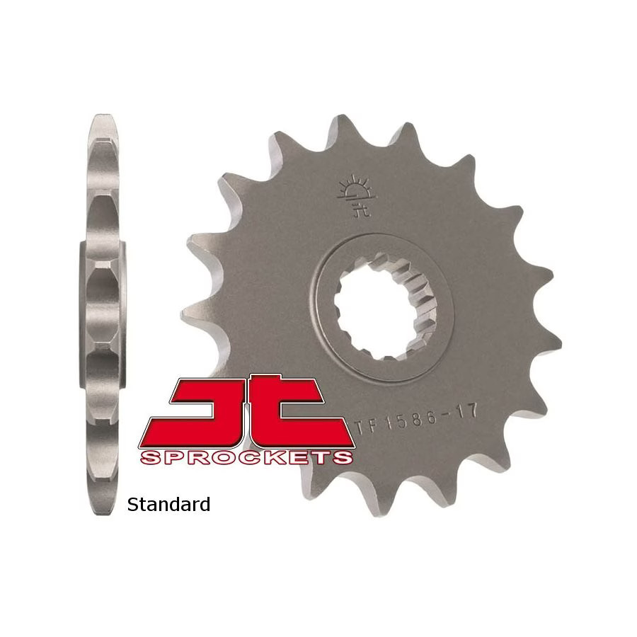 JT Steel Front Sprocket – 520 / 15T / OEM Rubber Cushion JTF1381.15RB