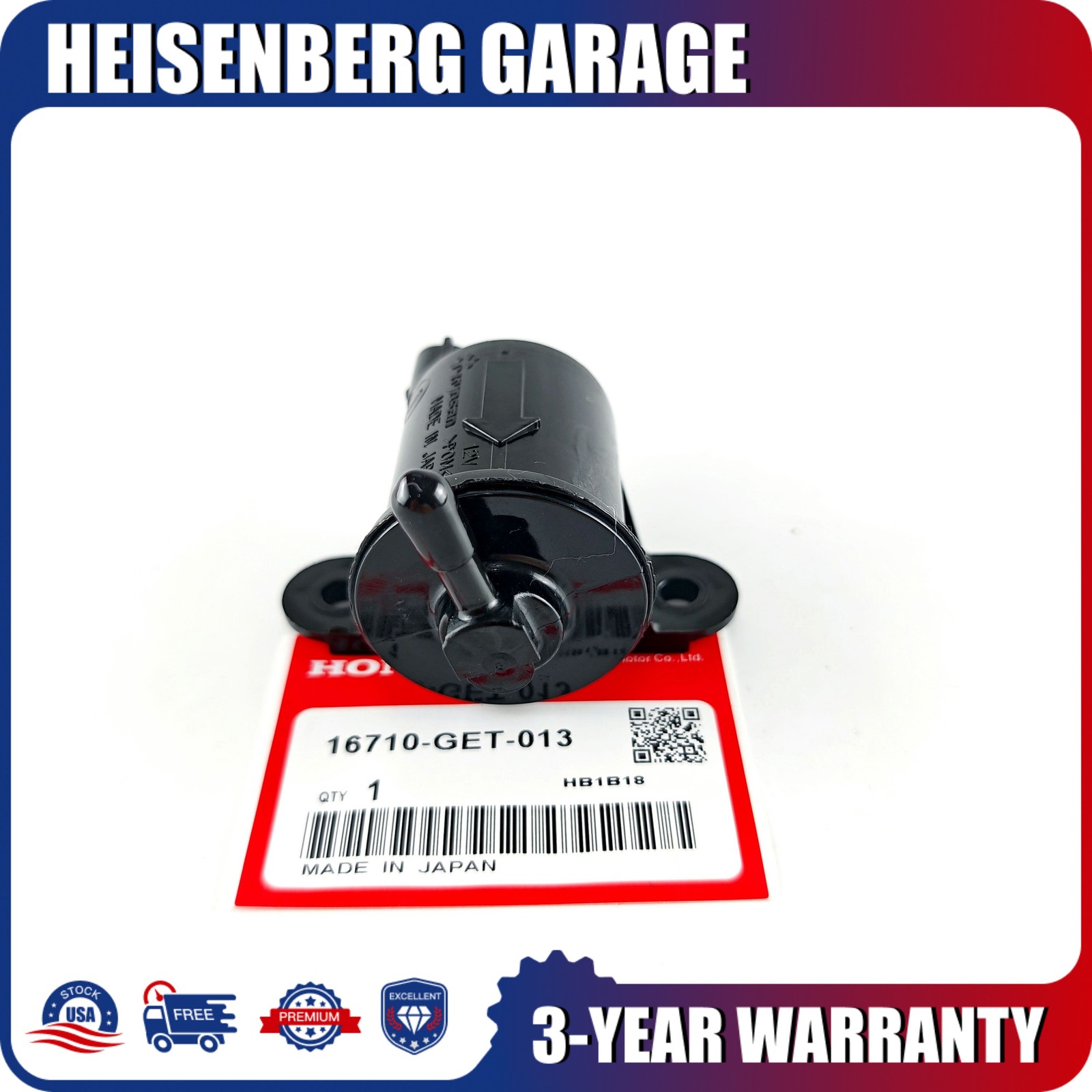 16710-GET-013 Fuel Pump Scooter for Honda 02-09 Metropolitan 50 03-16 Ruckus 50