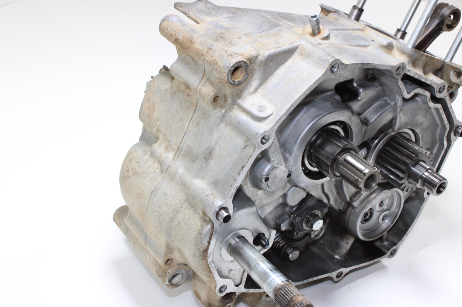 74 Honda TL125 Trails TL 125 Engine Motor Bottom End Crank Cases Transmission E9