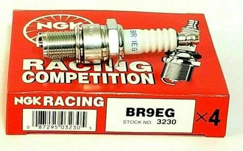 NEW QTY 4 BR9EG NGK Spark Plugs #3230 TM HUSKY YAMAHA HONDA GAS GAS
