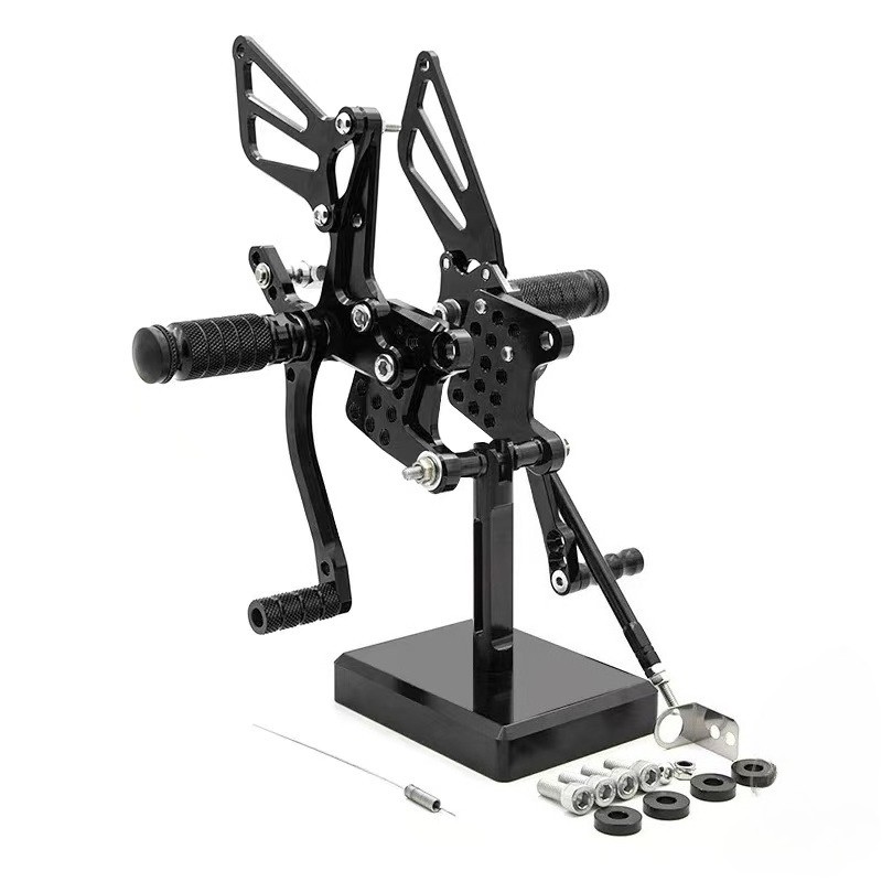 CNC Adjustable Rearset Footpegs for Suzuki GSXR 600 750 SV650 SV1000 Motorcycle