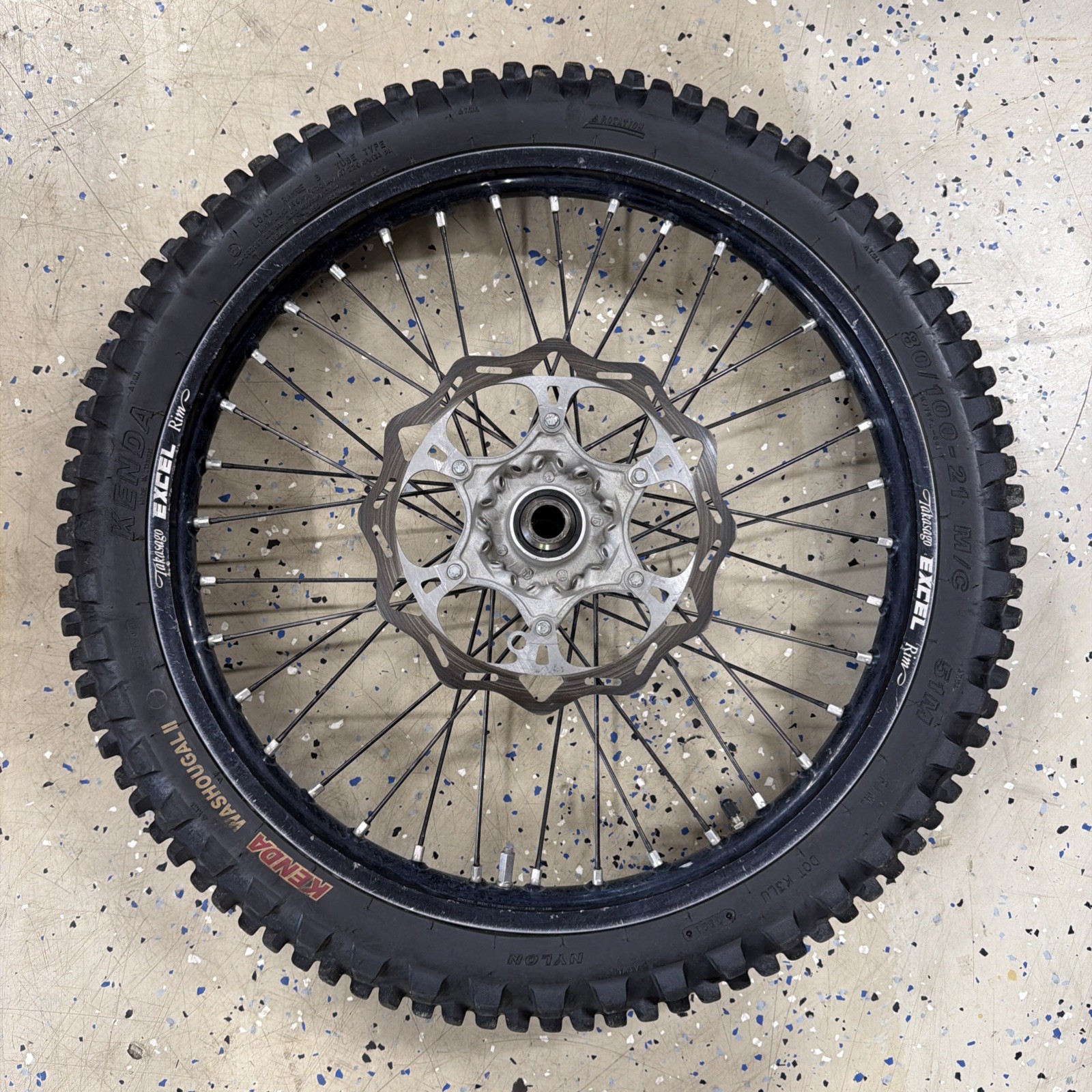 2021 KTM 250XCF XCF Front Wheel Assembly 21” 21 Inch Excel Takasago