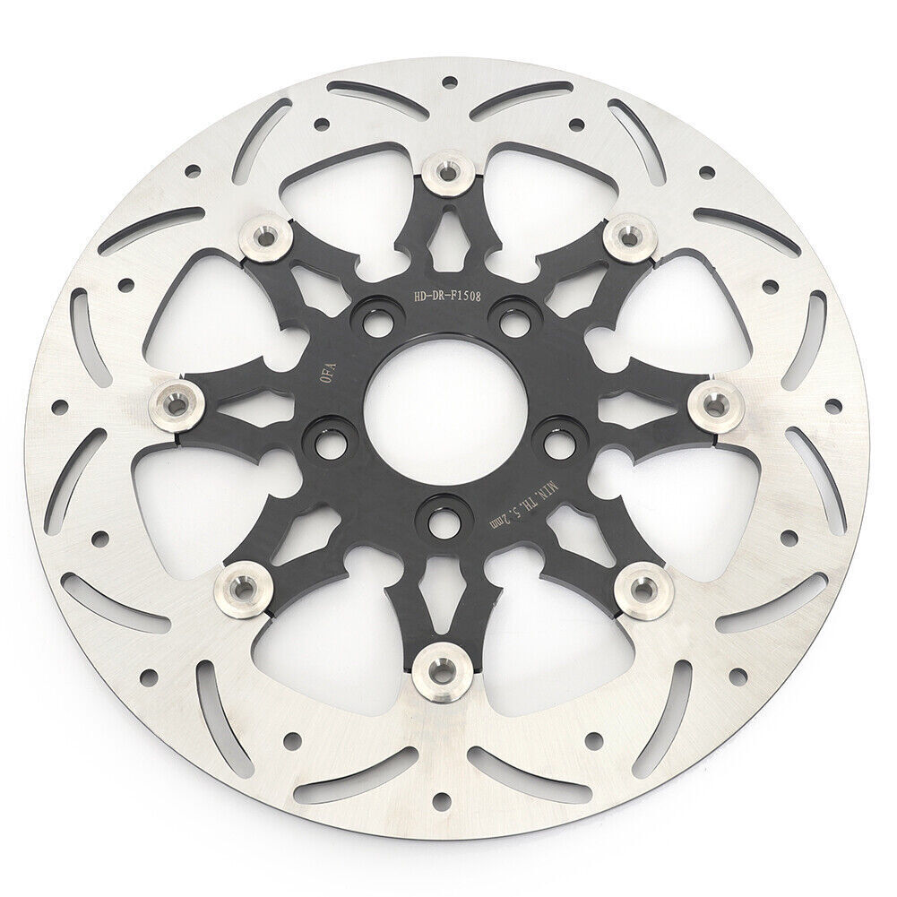 Floating 11.5 Rear Brake Rotor For Harley Touring Electra Glide FLHT FLHTC 00-07