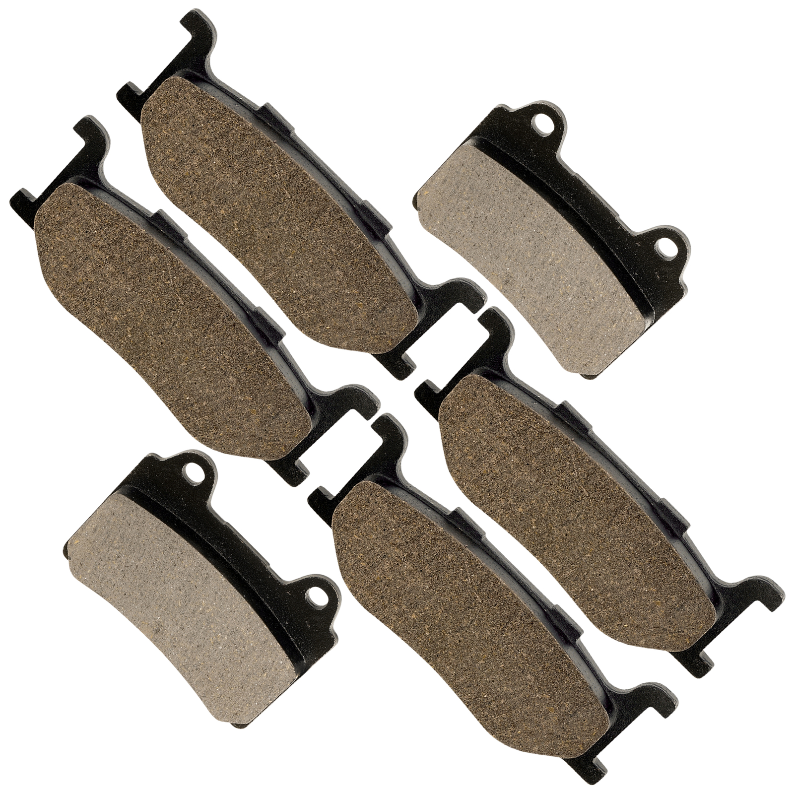 Front Rear Brake Pads for Yamaha XV1600 Road Star 1600 1999-2003 Front Rear Pads
