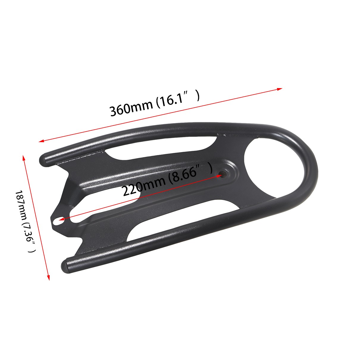 Motorcycle Solo Luggage Rack Compatible For Kawasaki Vulcan S ABS/SE/Cafe EN650