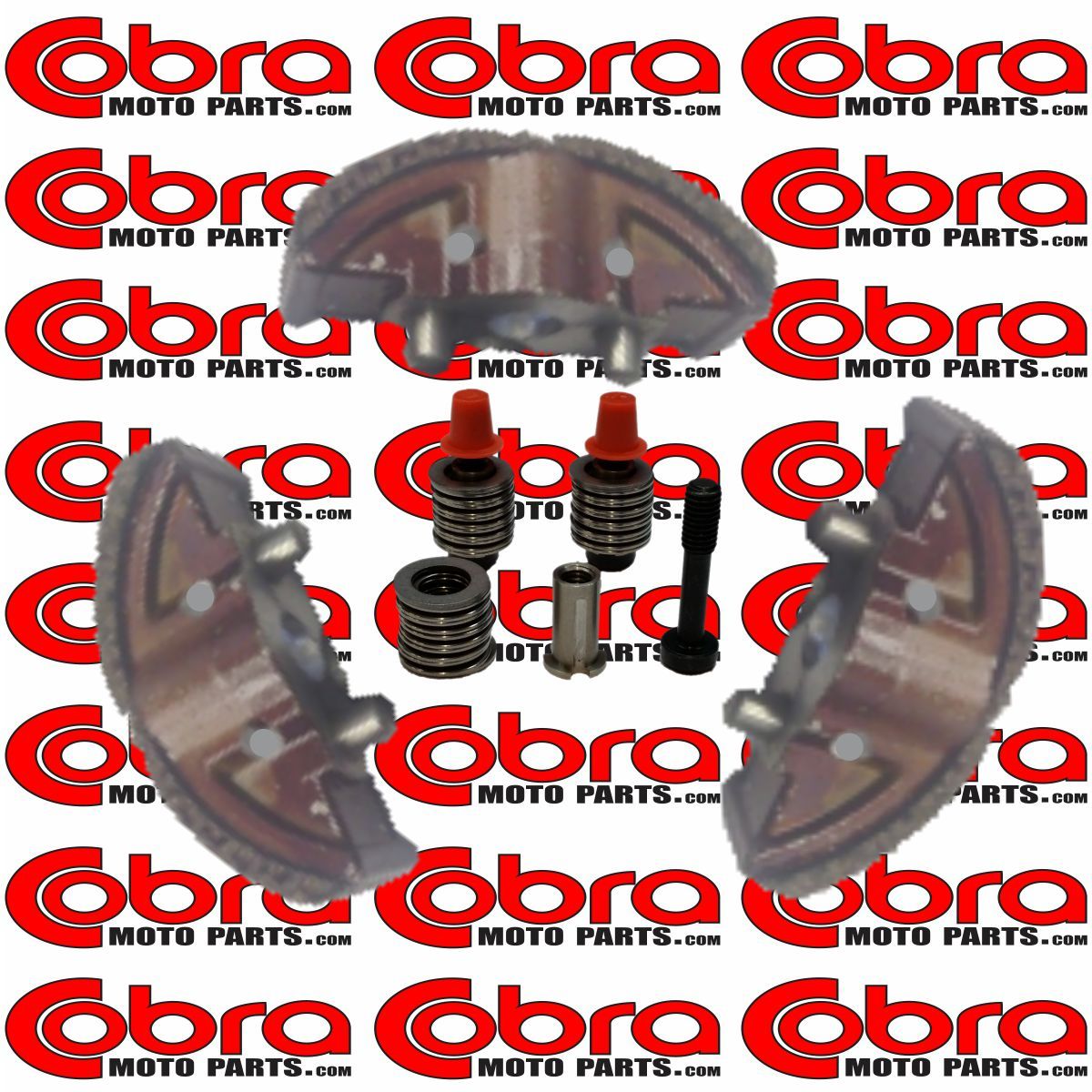 Cobra CX50 Parts Clutch Shoes & Washers | 2016 & Newer Cobra KING FWE | CAFW0050