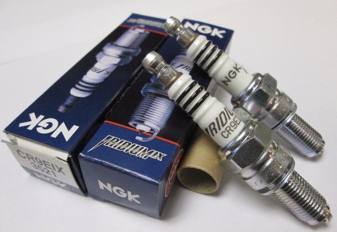 2 NGK Laser Iridium Spark Plug CR8EIX Yamaha YZ250F YZ450F WR250F YZ426F WR Pair