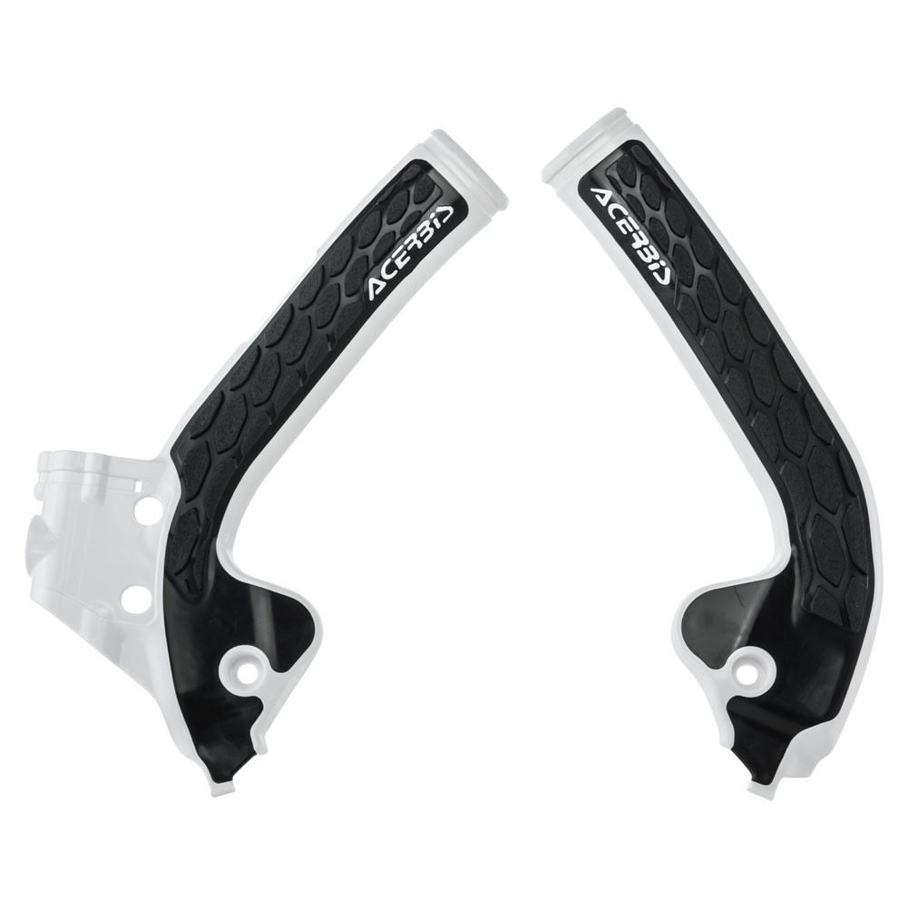Acerbis X-Grip Frame Guards White/Black For Husqvarna TC 85 17/14 2018-2024