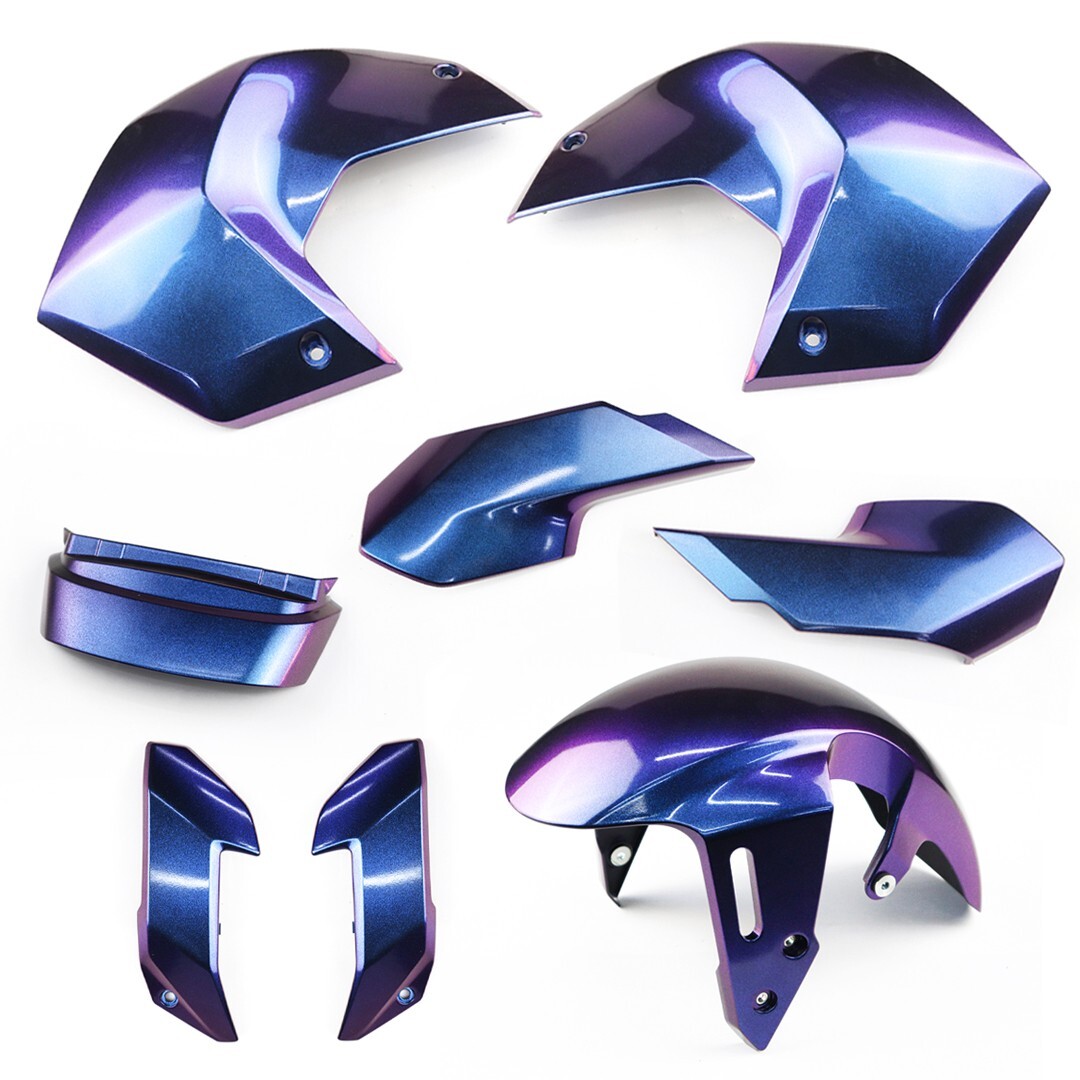 PURPLE FATE PLASTIC PANEL FAIRING BELLY PAN FRAME FIT HONDA GROM 125 2025-2026