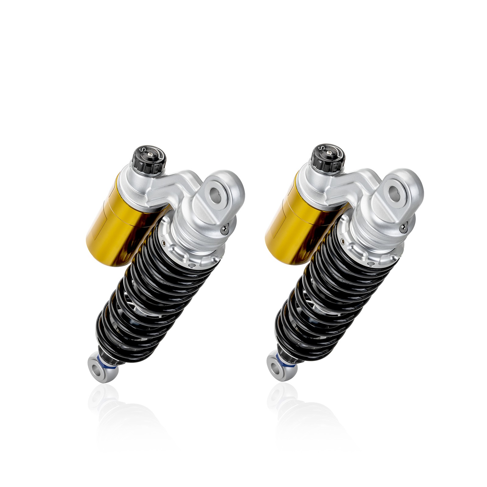 13.4 Adjustable Rear Suspension Shocks Harley Sportster XL883N XL1200X Nightster
