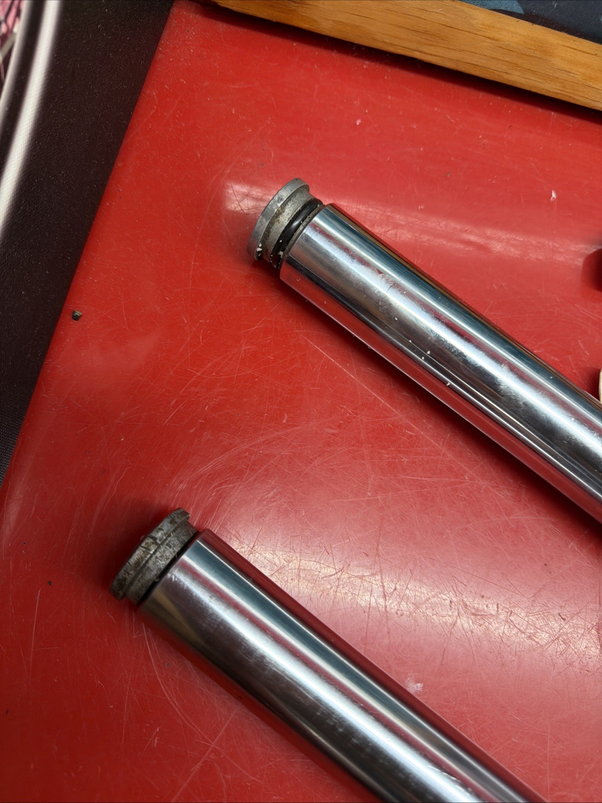 Ducati Front Mazzorachi Ceriani OEM Scrambler Forks Front End Desmo Polished