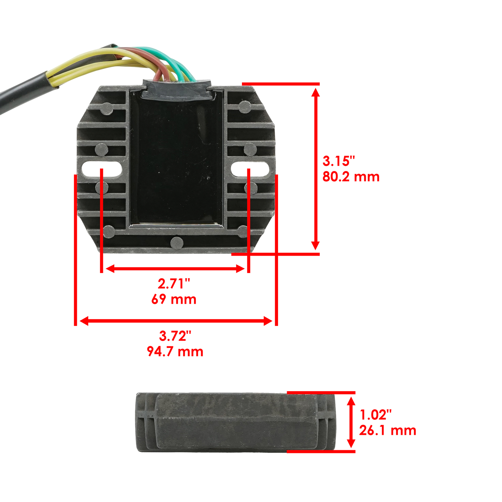 Stator & Regulator Rectifier for Honda VT1100C2 Shadow Sabre 1100 2000-2007