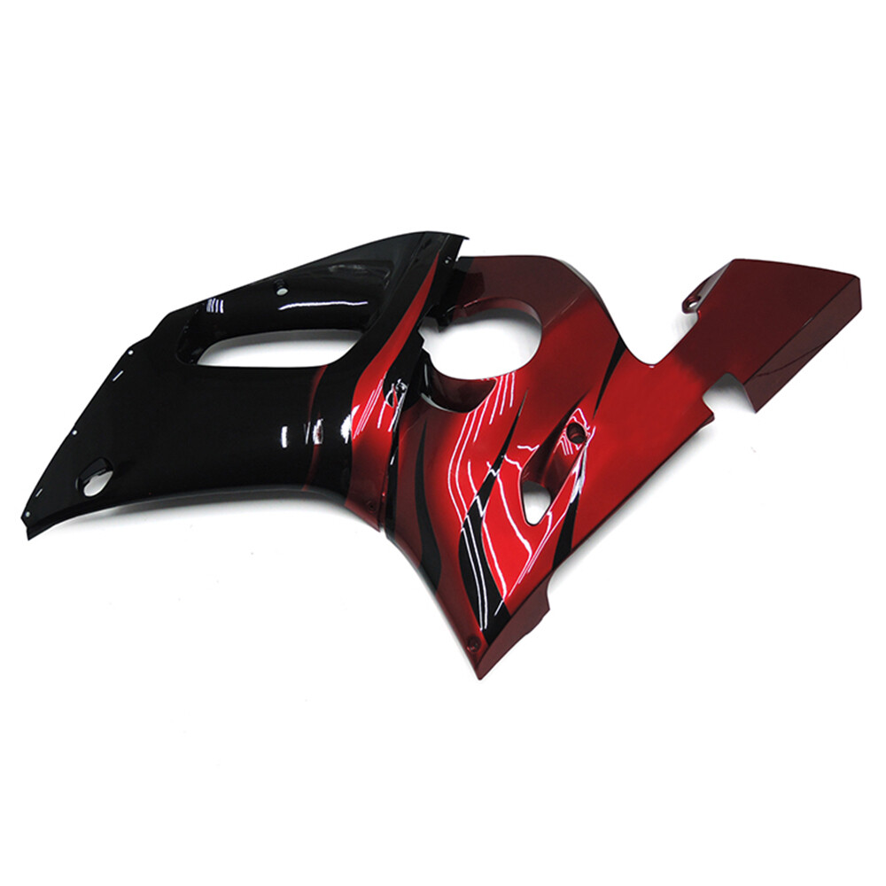 Red Black Fairing Kit for 1998-2002 Yamaha YZF R6 Injection ABS Plastic Bodywork