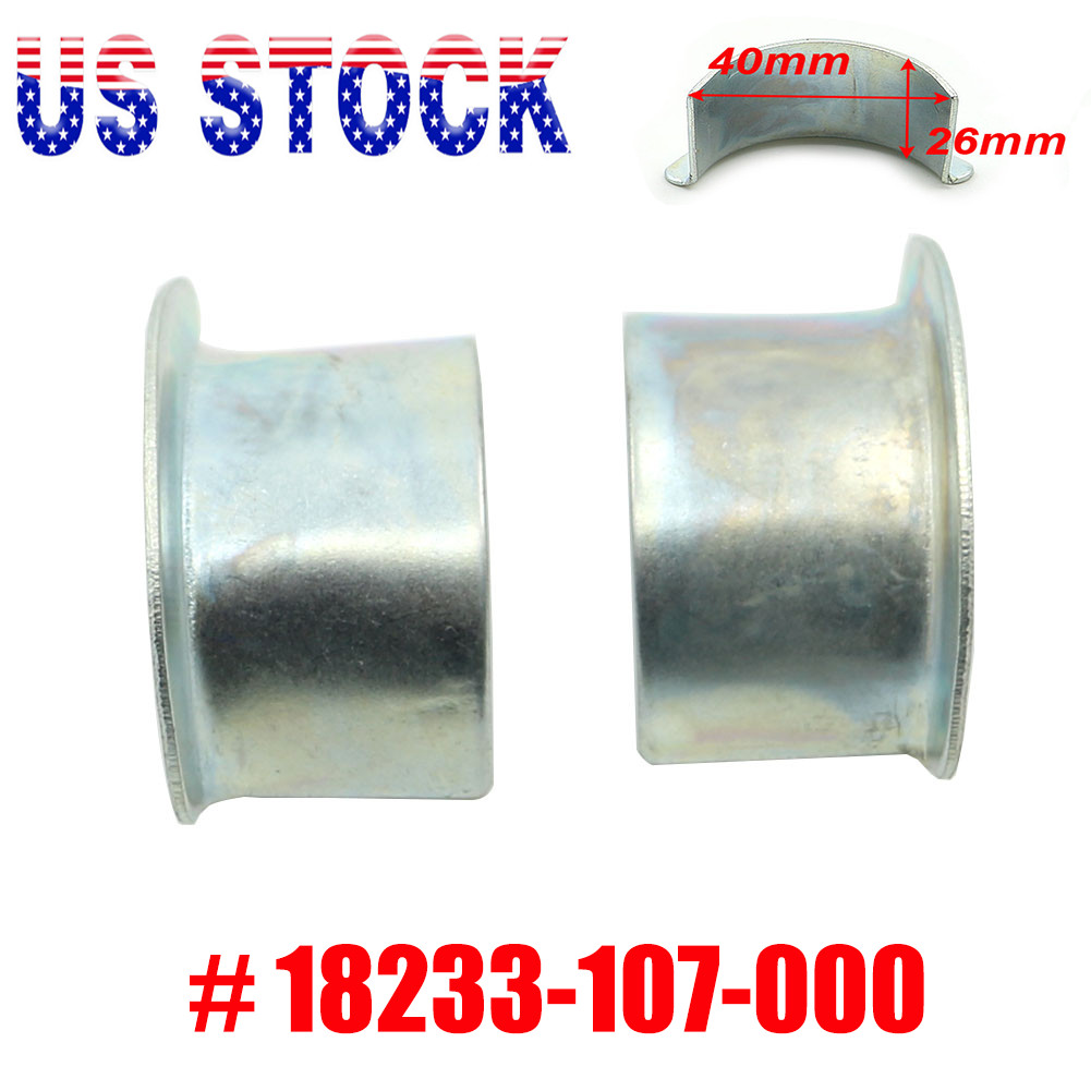 Exhaust Collar Joint Kit 26mm For Honda CG125 CB100 CB500 CL100 CL125 SL125