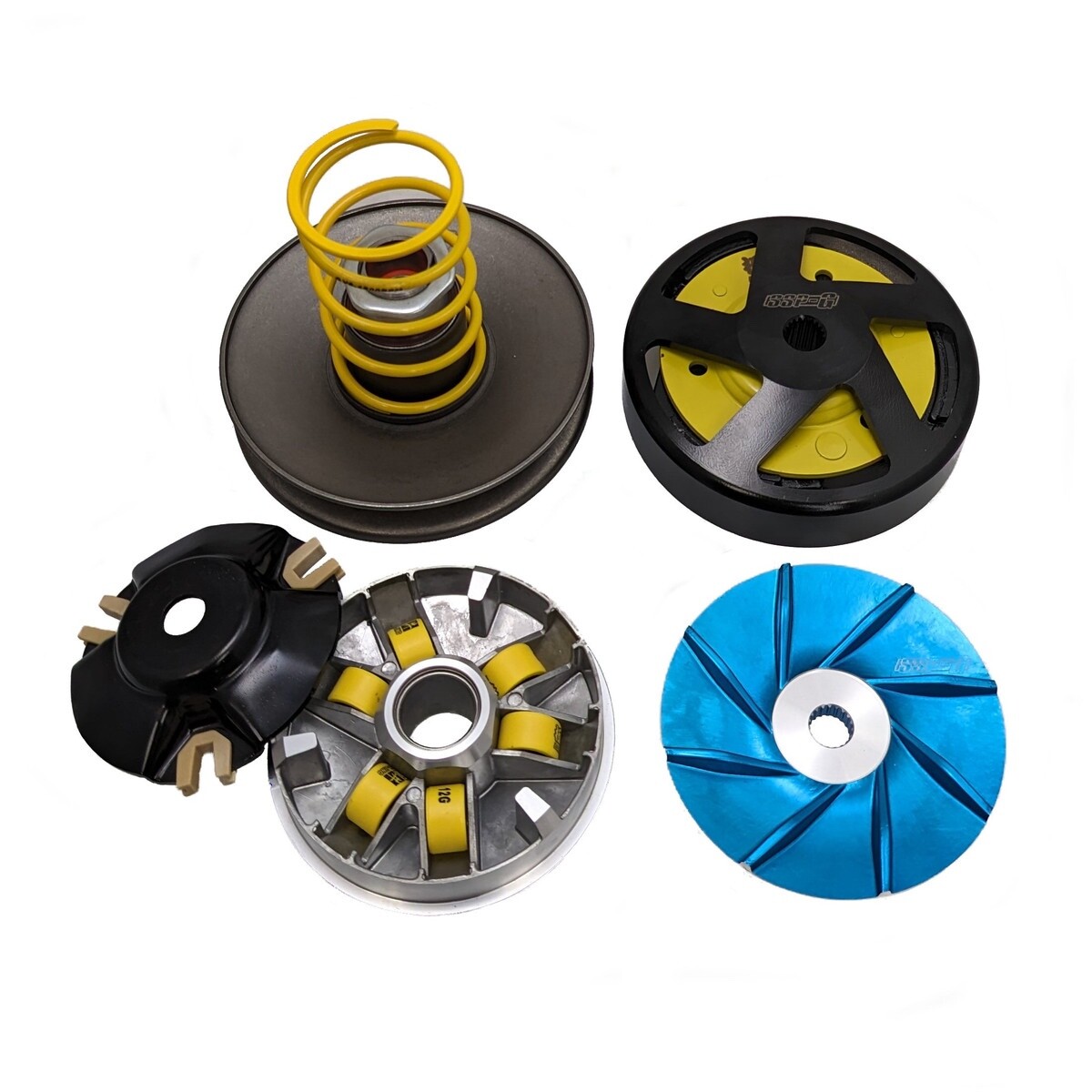 150cc – 232cc SSP-G PERFORMANCE TRANSMISSION KIT FOR GY6 SCOOTERS *1500 RPM*
