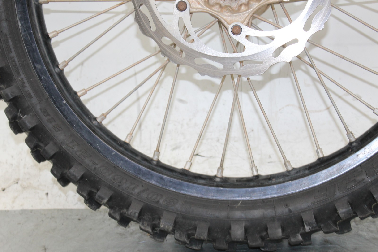 07 2007 KTM 250 SXF SX-F 250 OEM REAR BACK FRONT EXCEL WHEELS RIMS HUB SPOKES