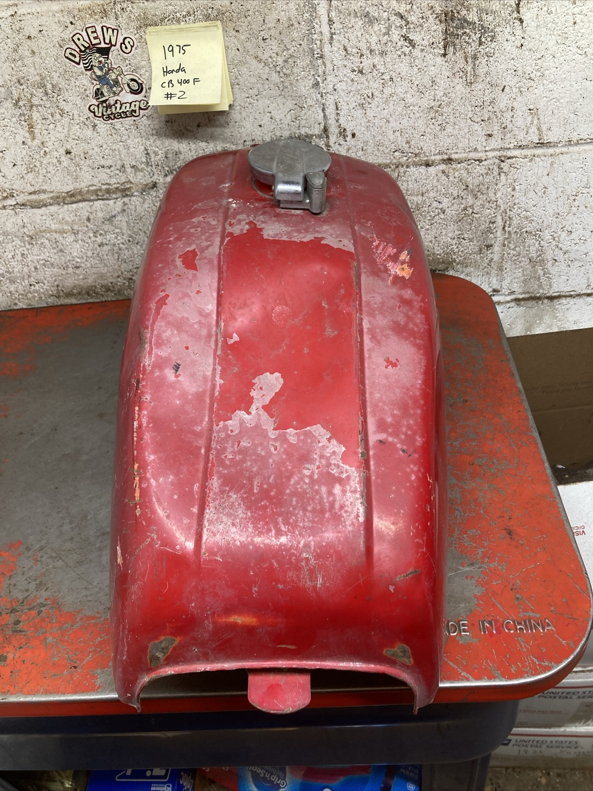 1975 Honda Cb400f Cb 400 F Four Gas Fuel Petrol Tank