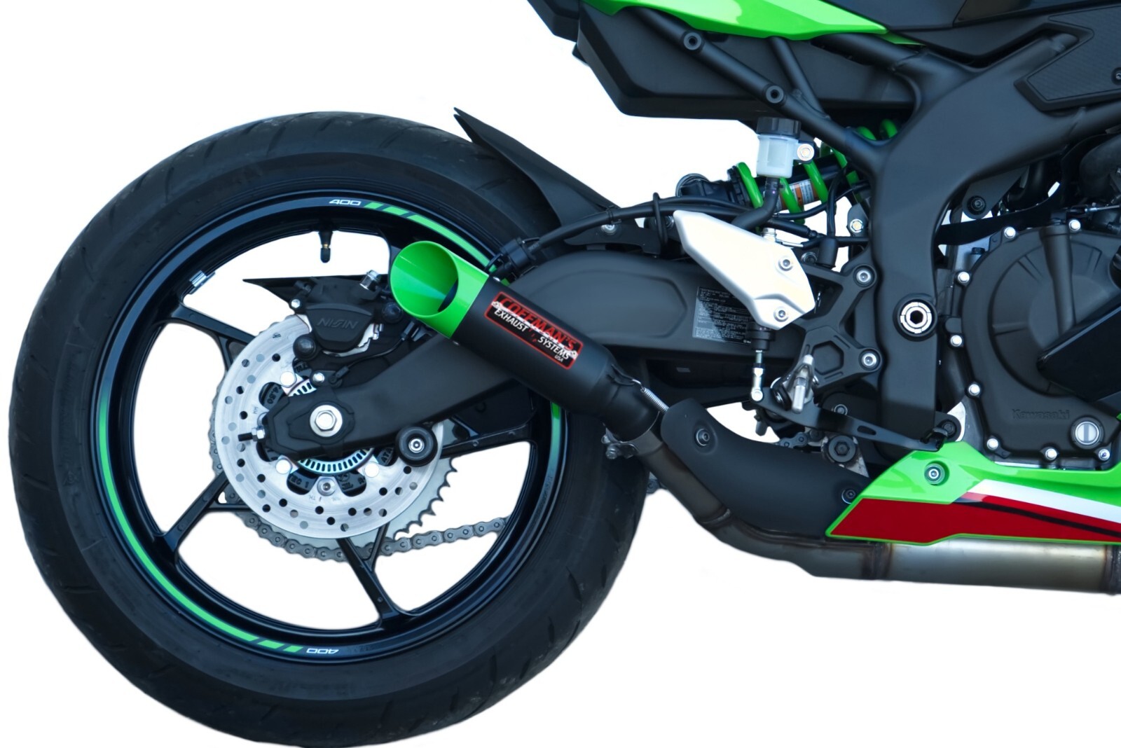 Coffman’s CLASSIC Slip-On Exhaust for Kawasaki ZX-4RR ZX-4R (2023-2026)