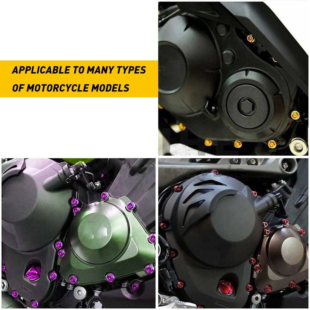 For Suzuki GSXR600 GSXR750 2001 2002 2003 Complete Fairing Bolts Screws Nuts Kit