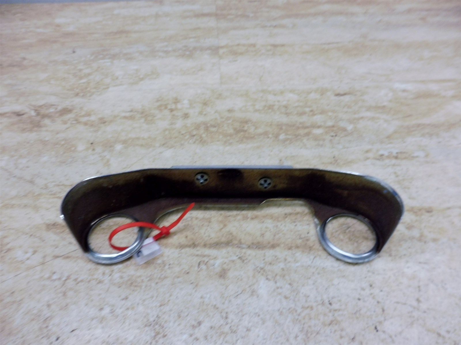 1981 Yamaha XS650 Special XS 650 Y648. front fork trim cover emblem #3