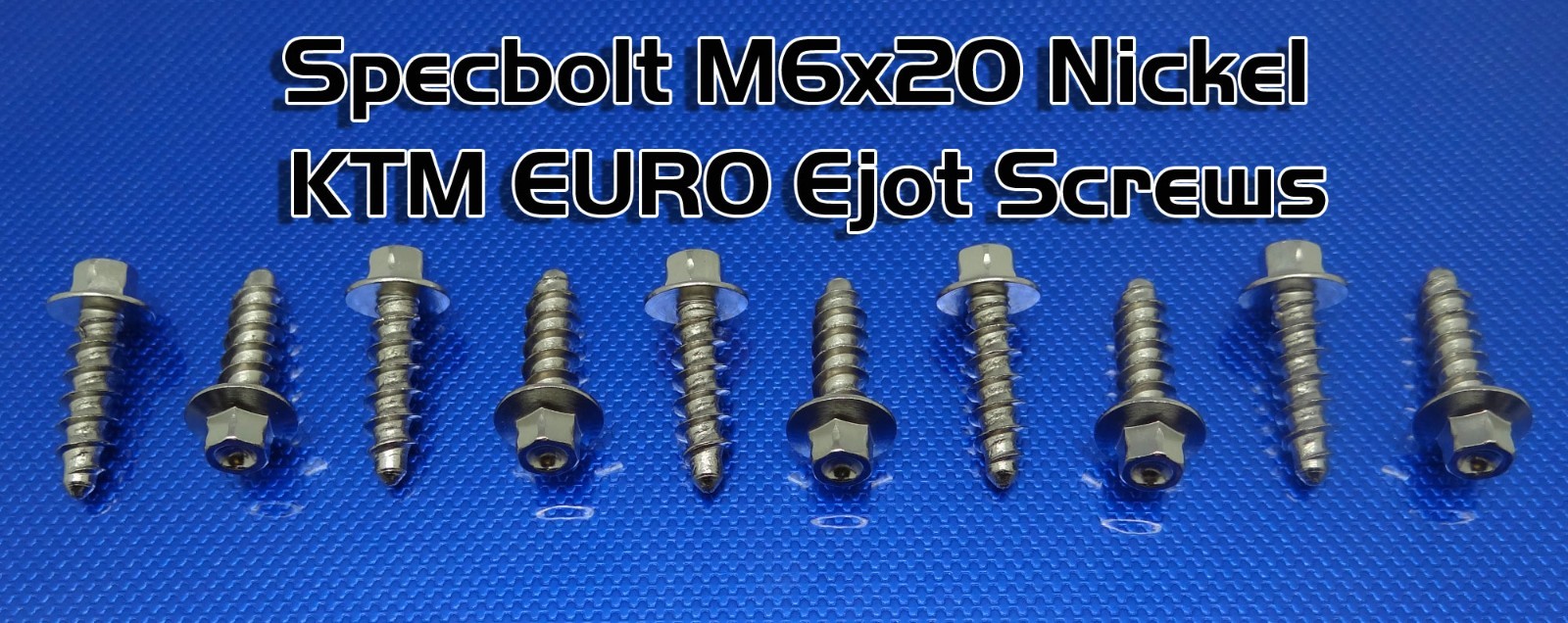 Specbolt Nickel Wurks Bolt Kit for KTM SX EX EXC XC 85 105 150 125 250 300 450