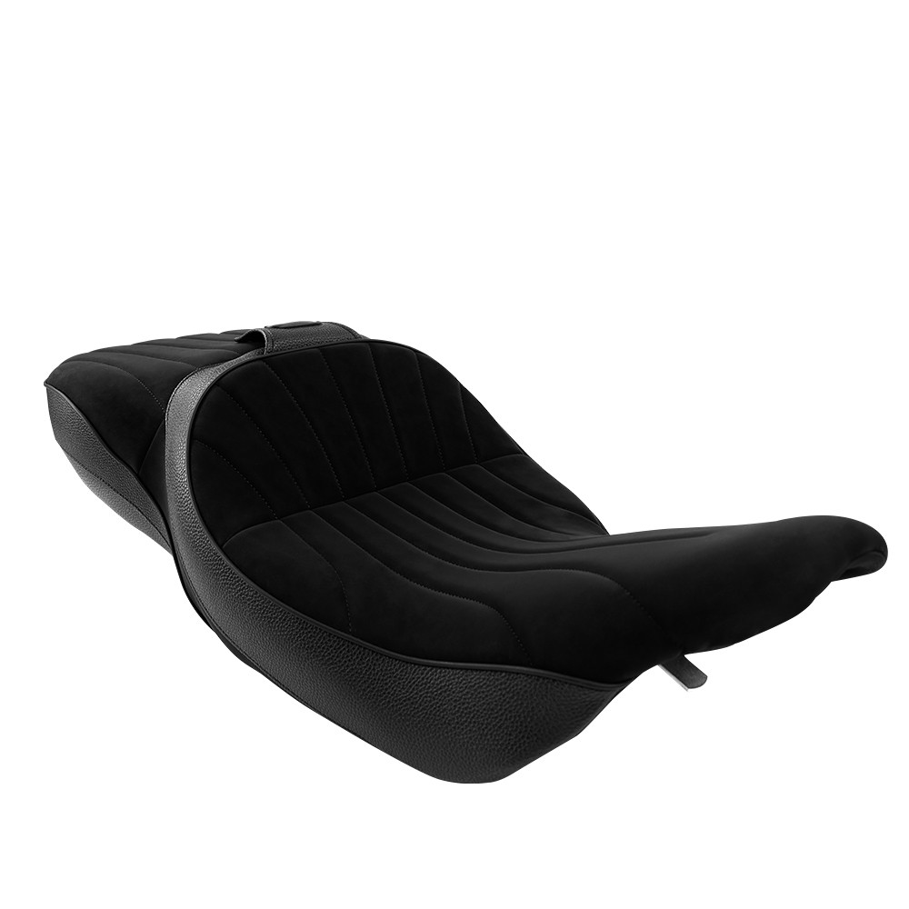 Two-Up Softer Leather Seat Cushion For Harley Road Glide EFI FLTRI 1998-2006