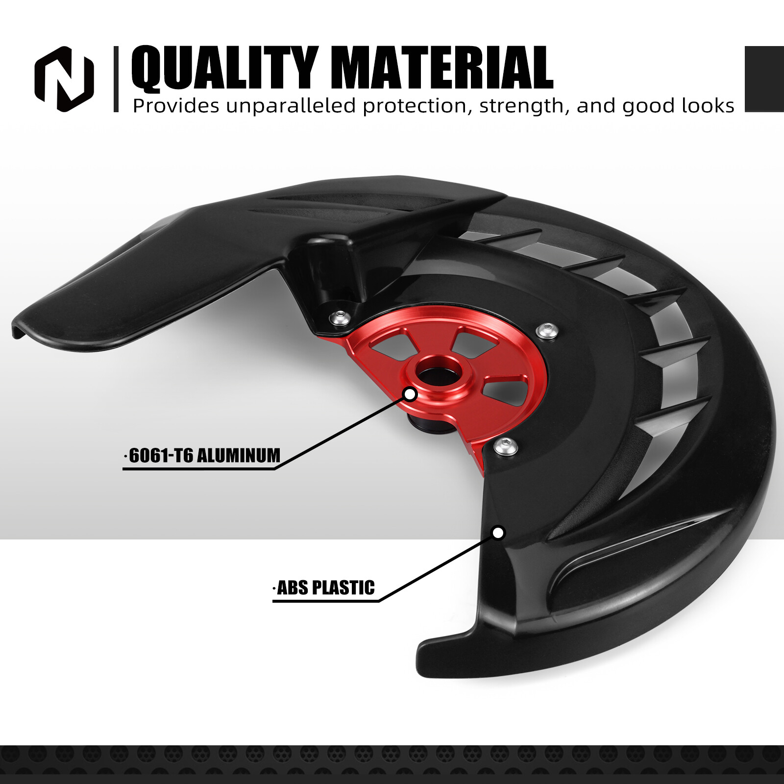 X-Brake Front Brake Disc Rotor Guard Cover For Honda CRF 250R 450R CR125R/250R