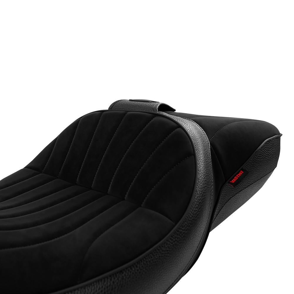 Two-Up Softer Leather Seat Cushion For Harley Road Glide EFI FLTRI 1998-2006