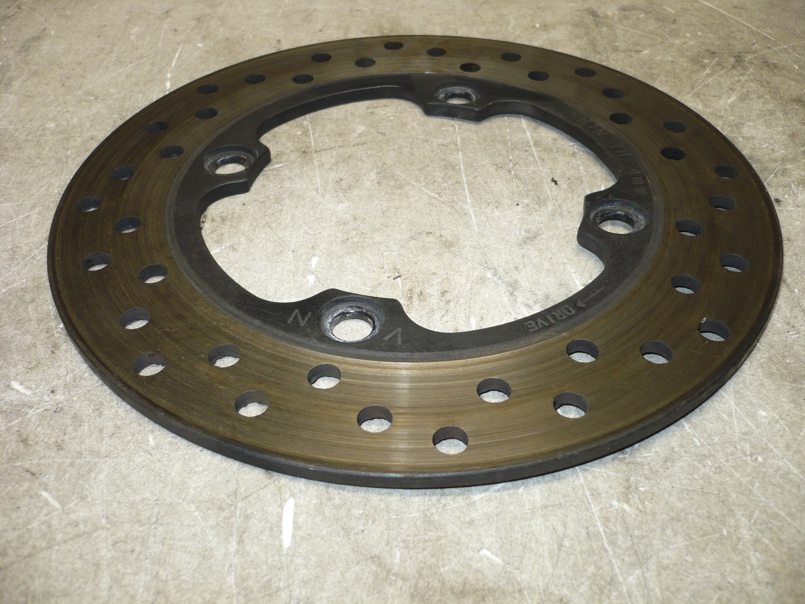 Honda 92 CBR600 CBR600F2 rear back brake rotor disc 4.5mm 43251-KEA-000