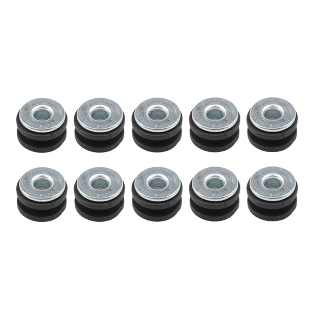 10 × Motorcycle Fairing Rubber Grommets Bolt Pressure Relief Cushion Shockproof