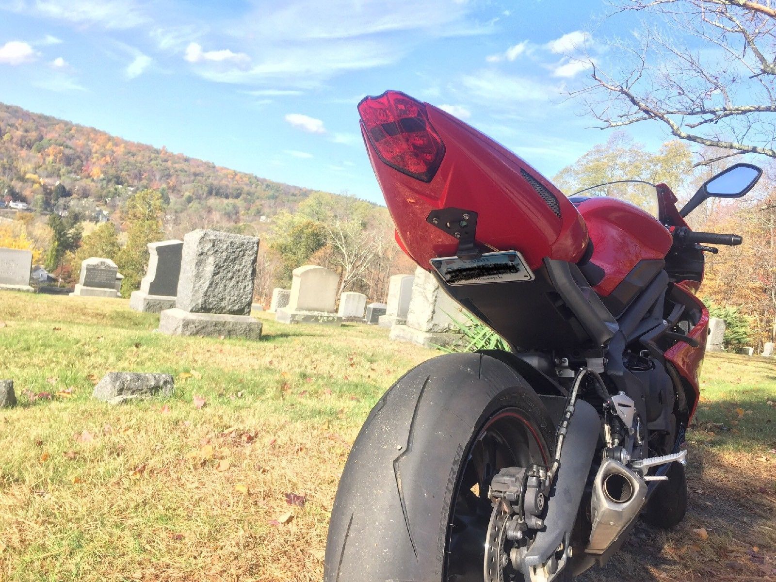 Fender Eliminator Tail Front Facing Black KAWASAKI ZX6R ZX-6R 2019 – 2025