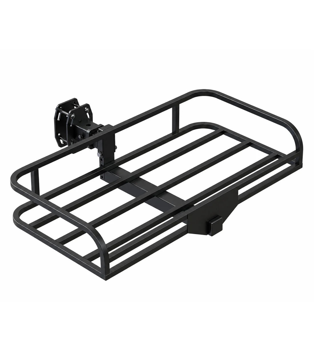 HERC OUTDOORS RV & Camper Bumper Mount Gear Rack, no drill, bolt-on complete kit