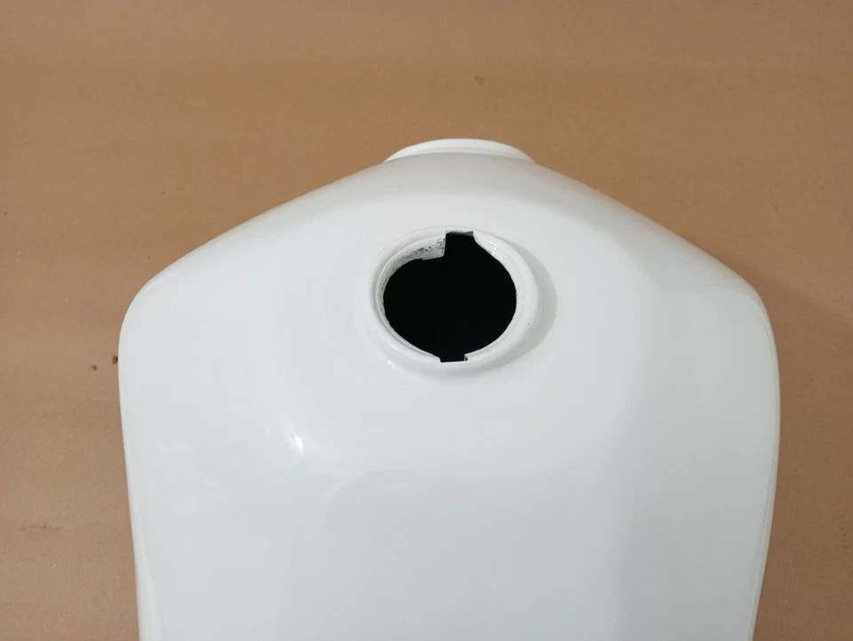 Honda ATC 350X 1986 White Painted Steel Fuel Petrol Gas Tank | Fit For