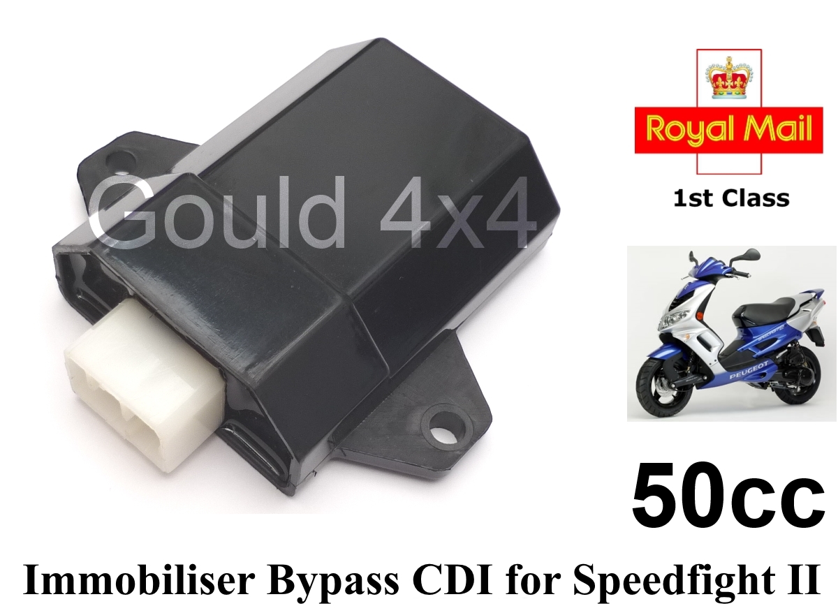Immobiliser Chip Key Bypass CDI for 50cc Peugeot Speedfight 2 ACI100 ACI100.01
