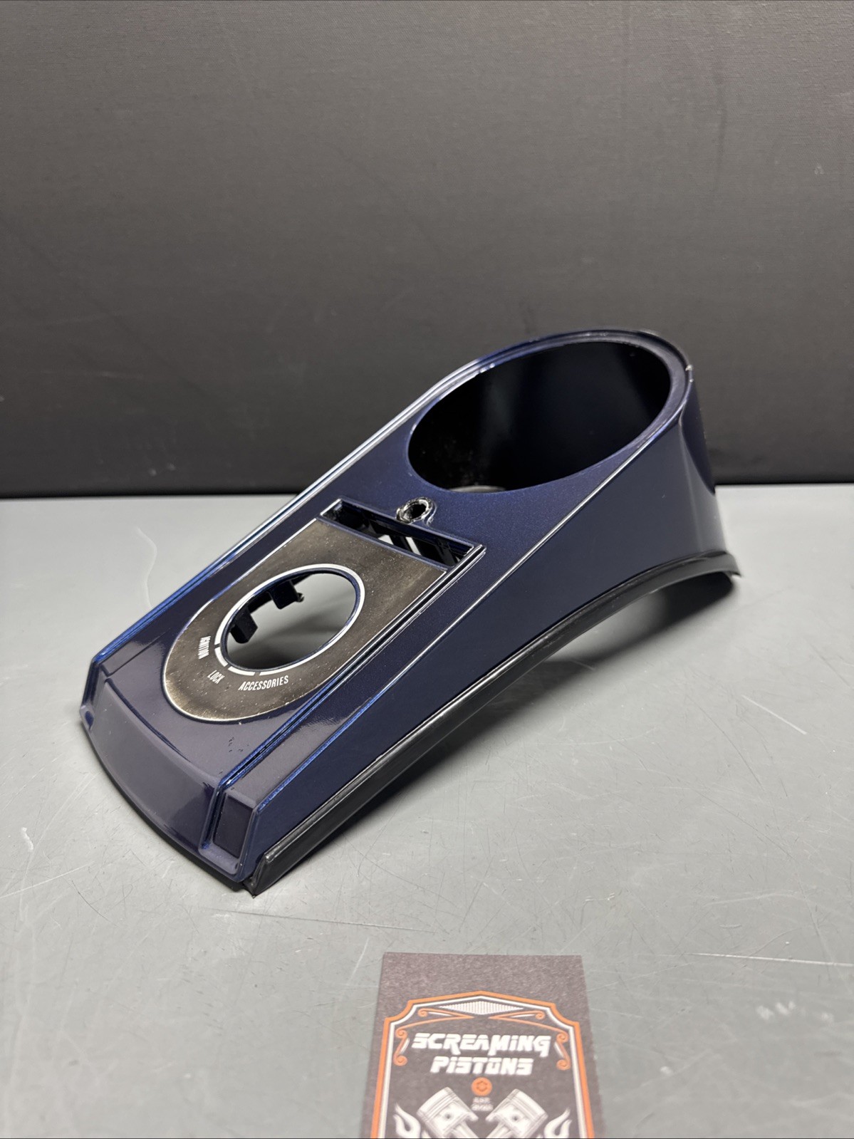 Harley Davidson 00-07 Softail Instrument Dash Console Painted Blue 71273-00