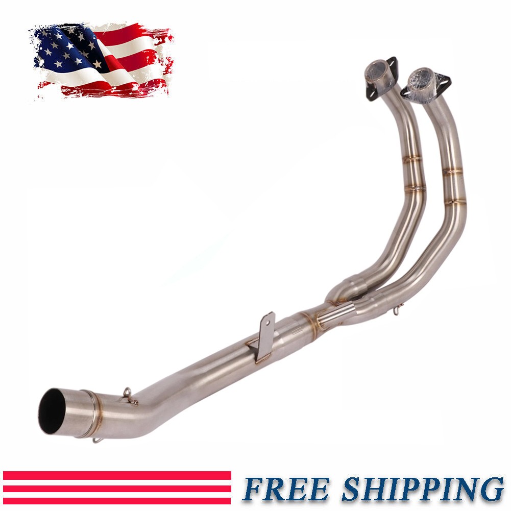 For Honda CBR500R CB500X/F 2013-2023 Full Exhaust System 51mm Header Link Pipe
