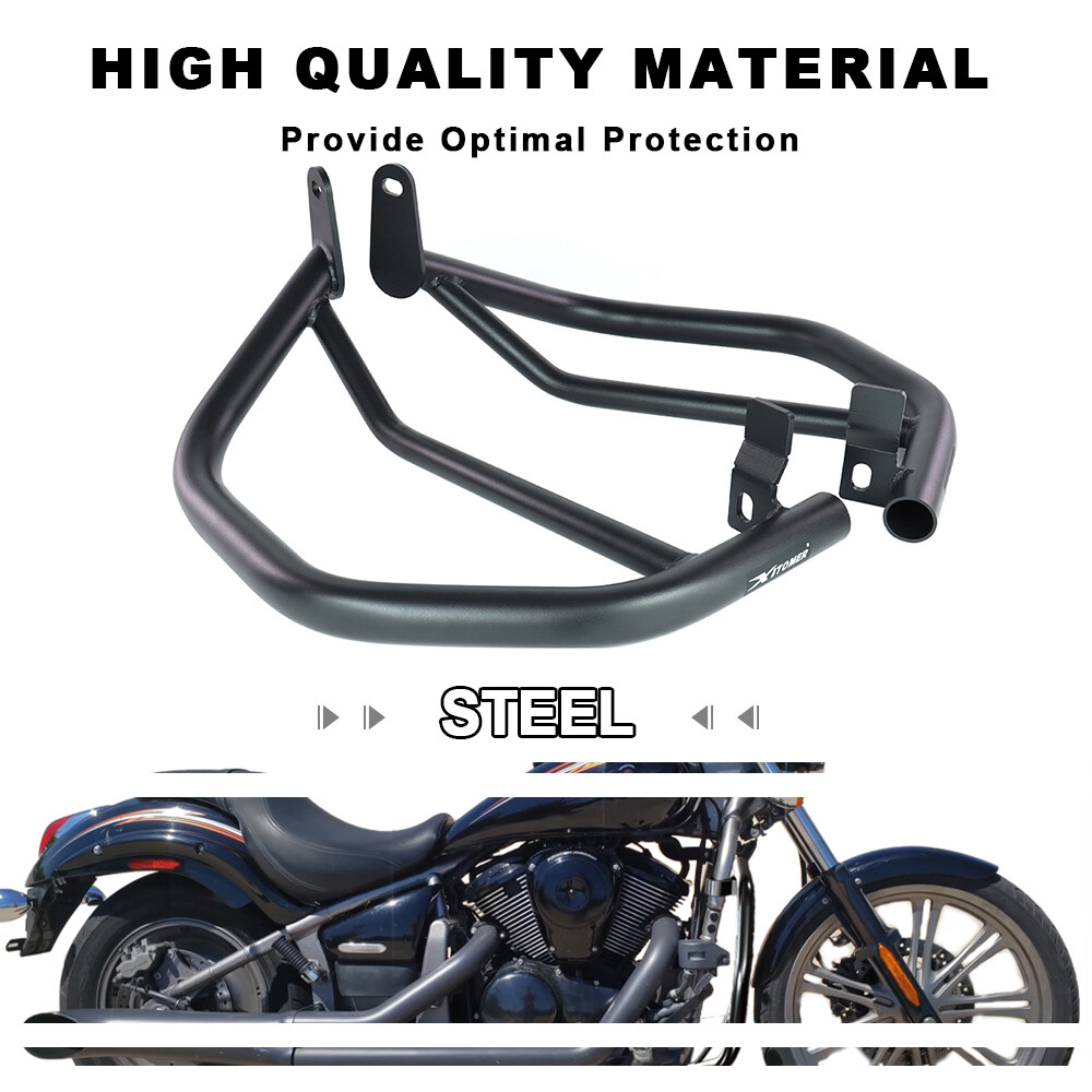 Highway Engine Guard Fit For Kawasaki VN900C Vulcan Custom 2007-2012 2015-2022
