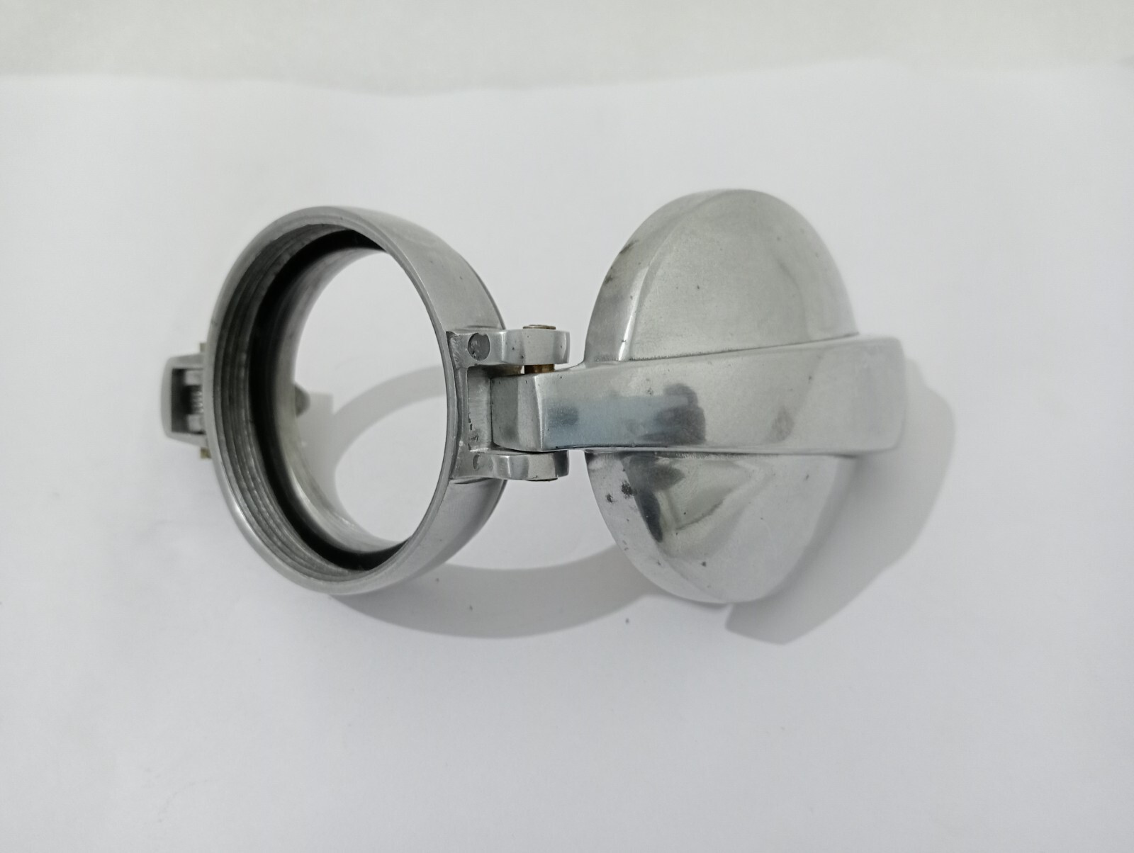 Petrol Tank Fuel Flip Cap 3″ With Filler Neck Cafe Racer Monza AJS BSA |Fit