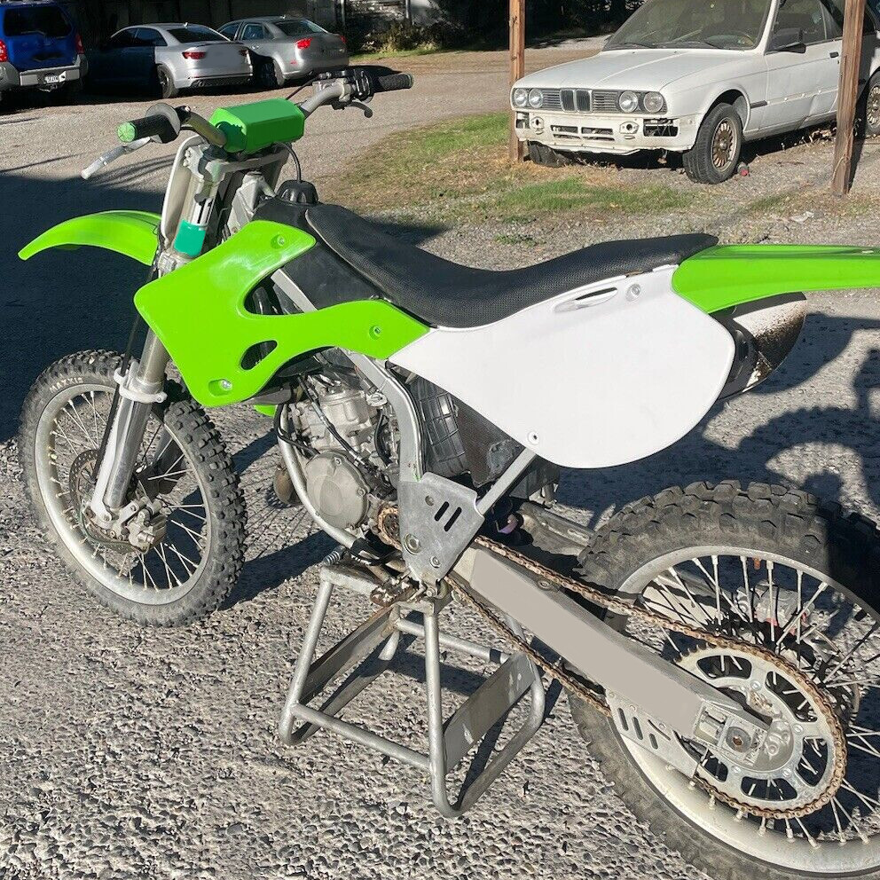 Plastic restyle Kit Green For KAWASAKI KX125 KX250 1999 2000 2001 2002 7PCS
