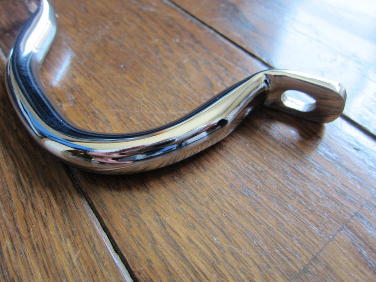 HONDA DAX ST50 ST70 Genuine Chrome Side U-Shape Frame Grip New Unused