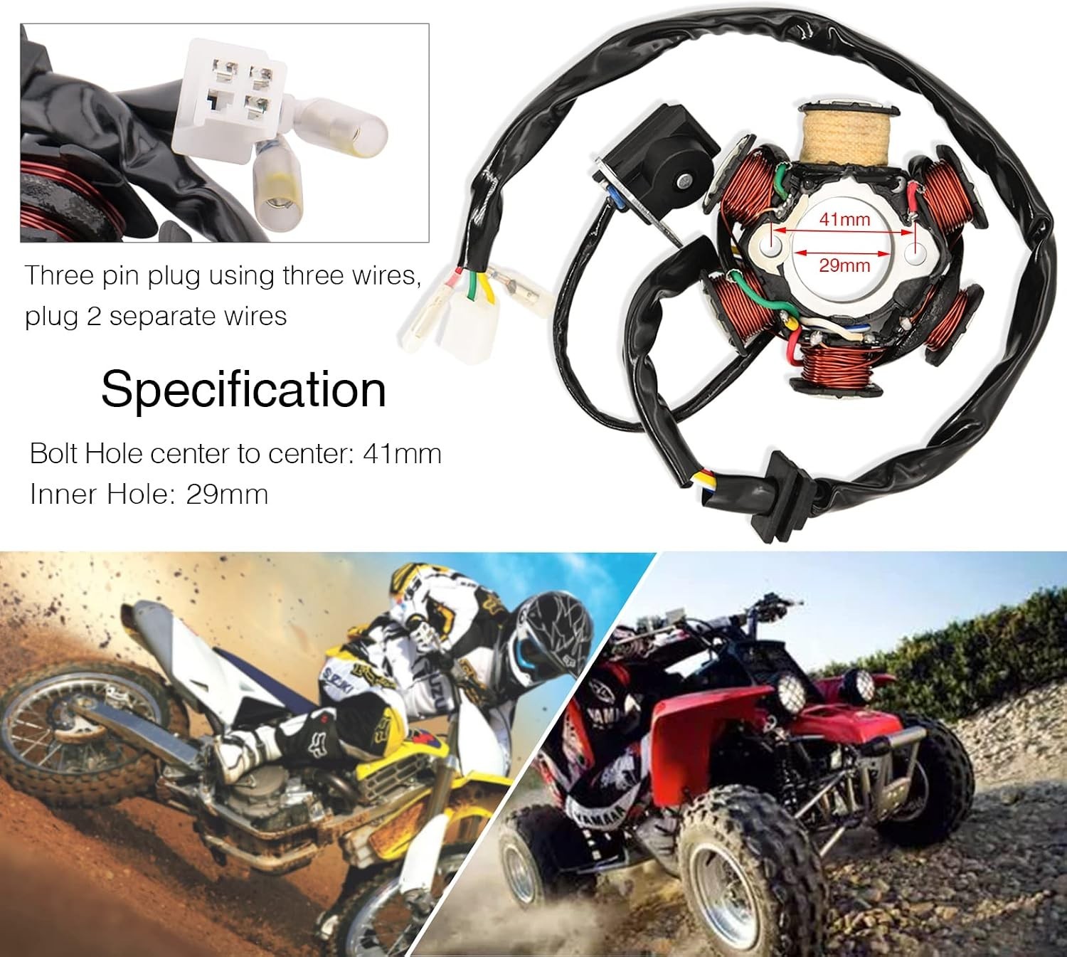 Complete GY6 Wiring Harness kit for Wiring Harness 50cc 70CC 90CC 110CC 125cc…