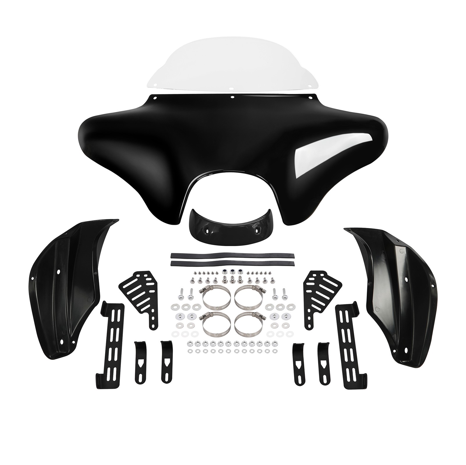 Batwing Fairing & Windshield Fit For Harley Road King Softail Heritage Classic