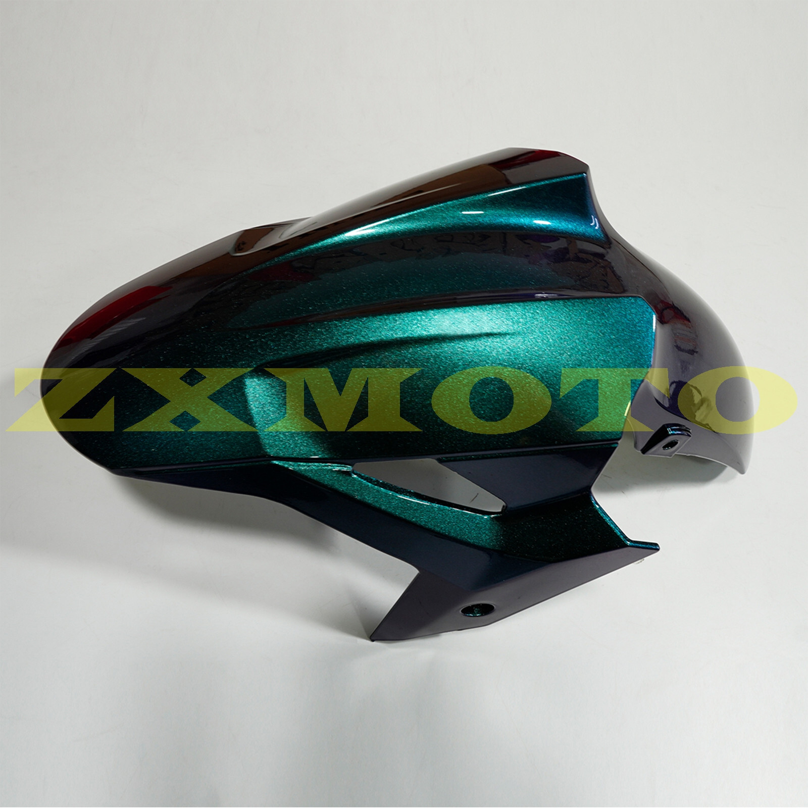 Green Blue Chameleon Fairing Kit For Kawasaki Ninja 400 2018-2023 +Tank Cover