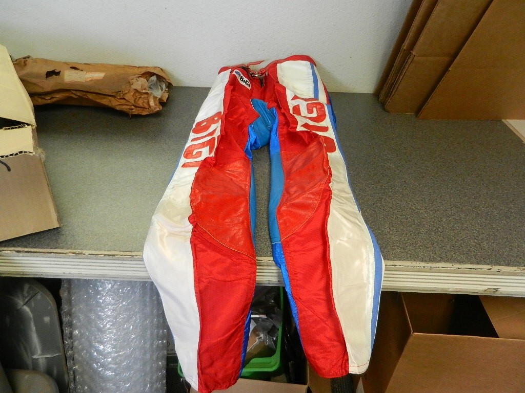 NOS Vintage BIGI Sport Racing Motocross VMX Pants Made In Italy Size 46 Mens #1