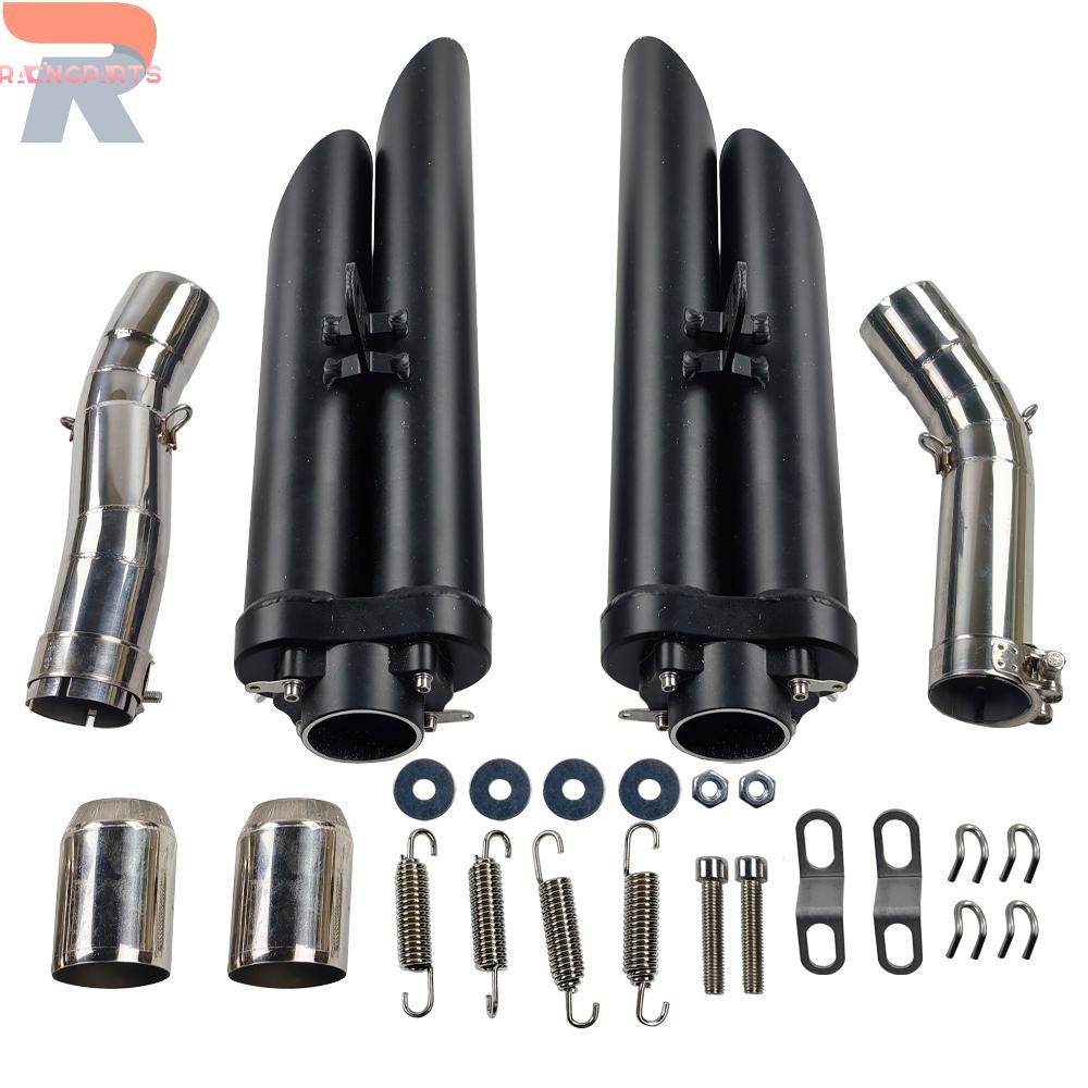 For Yamaha YZF R1 2007-2008 Stainless Steel Exhaust Link Pipe w/Hardware