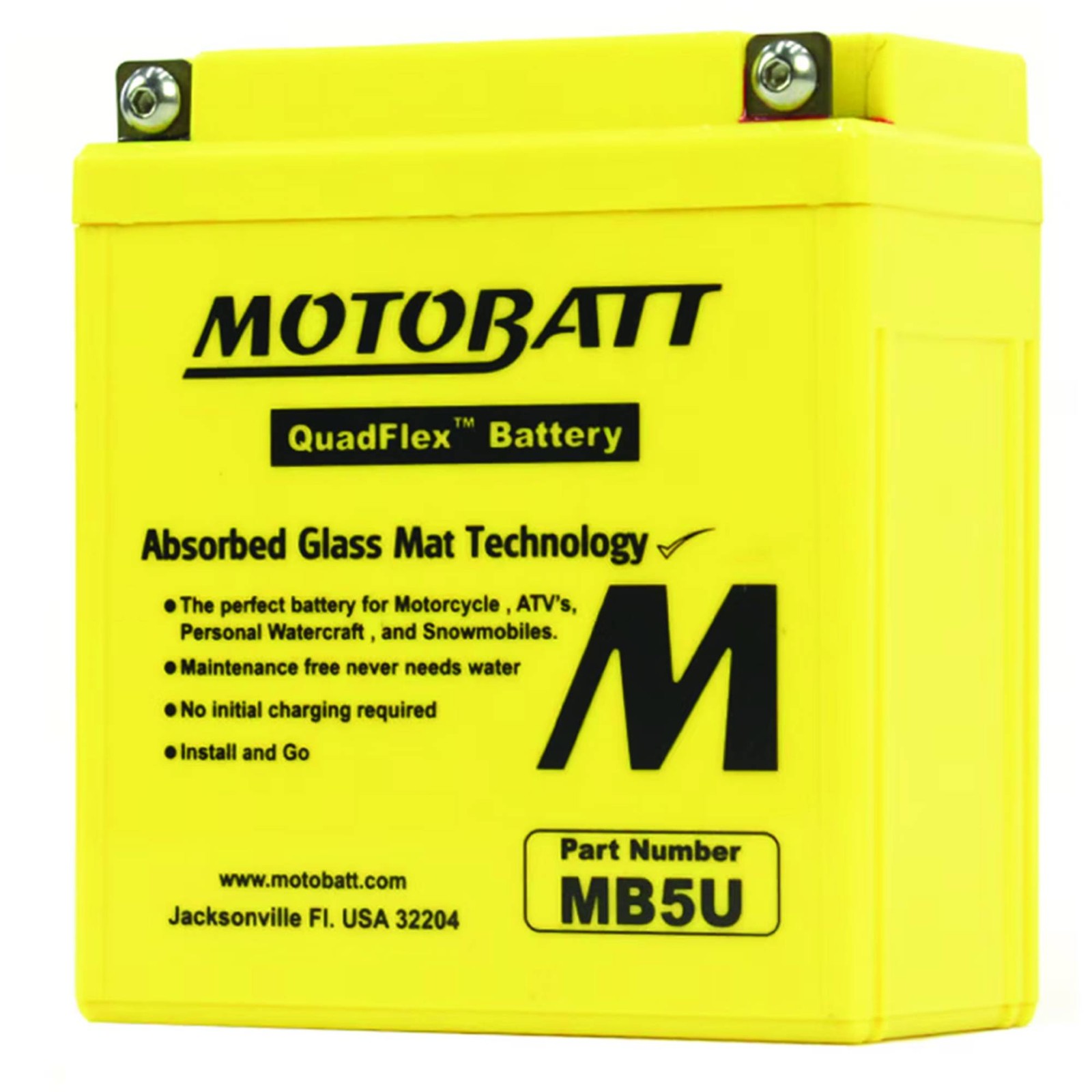 Motobatt Battery For Suzuki TS00 Apache 400cc 72-75